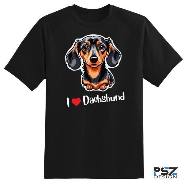 I love dachshund póló 