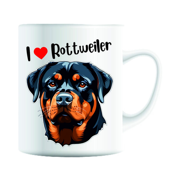 Rottweiler bögre