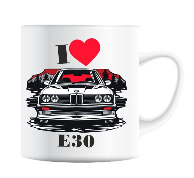 BMW E30 bögre