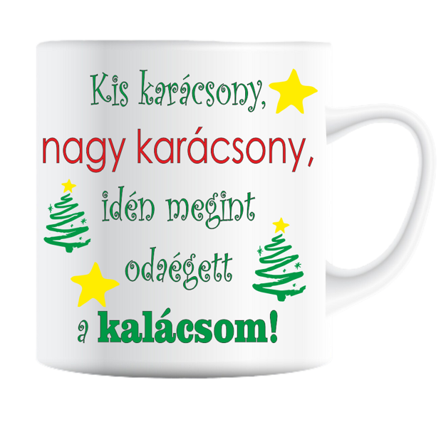 Kis karácsony bögre